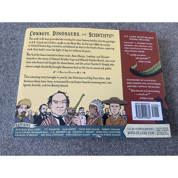 Bone Sharps, Cowboys, and Thunder Lizards by Jim Ottaviani & Big Time Attic - Picture 2 of 2